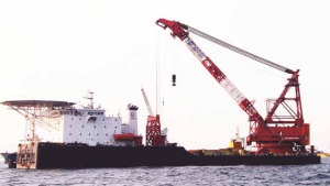 Derrick Pipelay Barge For Sale Ref-1231 - Marine Tags