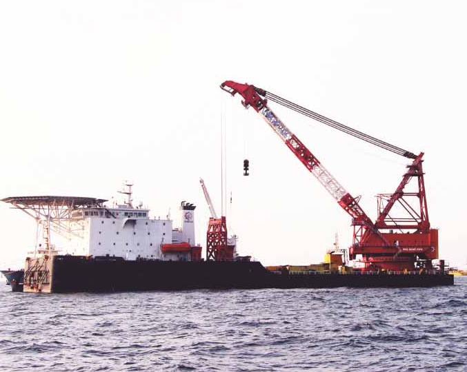 Derrick Pipelay Barge For Sale Ref-1231
