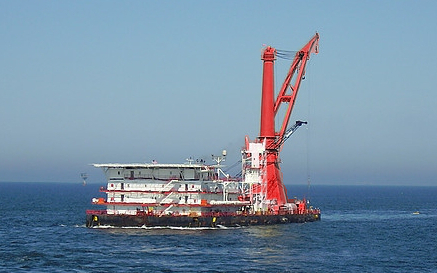 Derrick Pipelay Barge for Sale Ref-1251