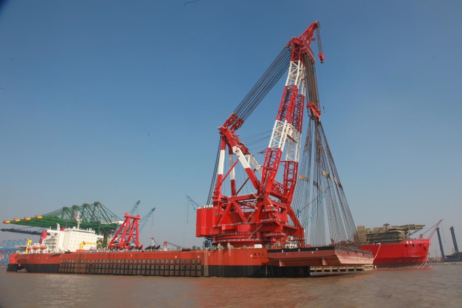 12000T Floating Crane Vessel for Sale File - Ch-2022